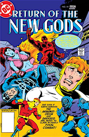 The New Gods #19 preview images