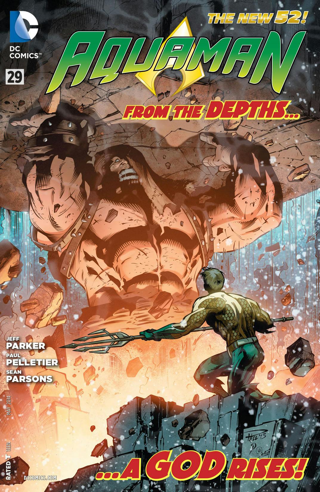 Aquaman (2011-) #29 preview images
