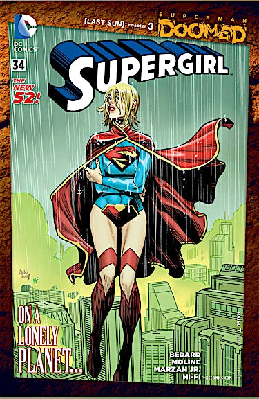 Supergirl (2011-) #34 preview images