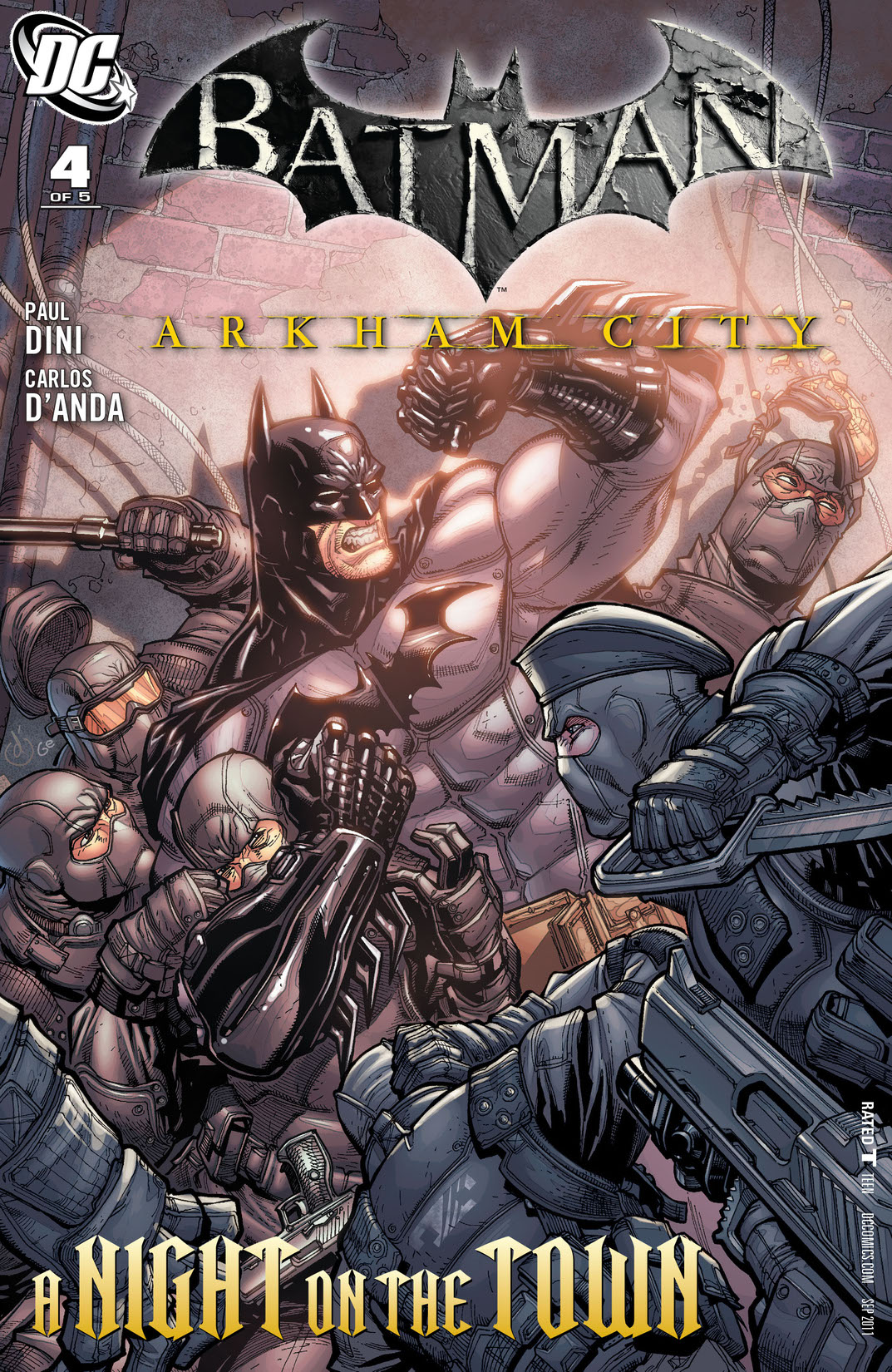 Batman: Arkham City #4 preview images