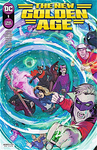 The New Golden Age #1 preview images