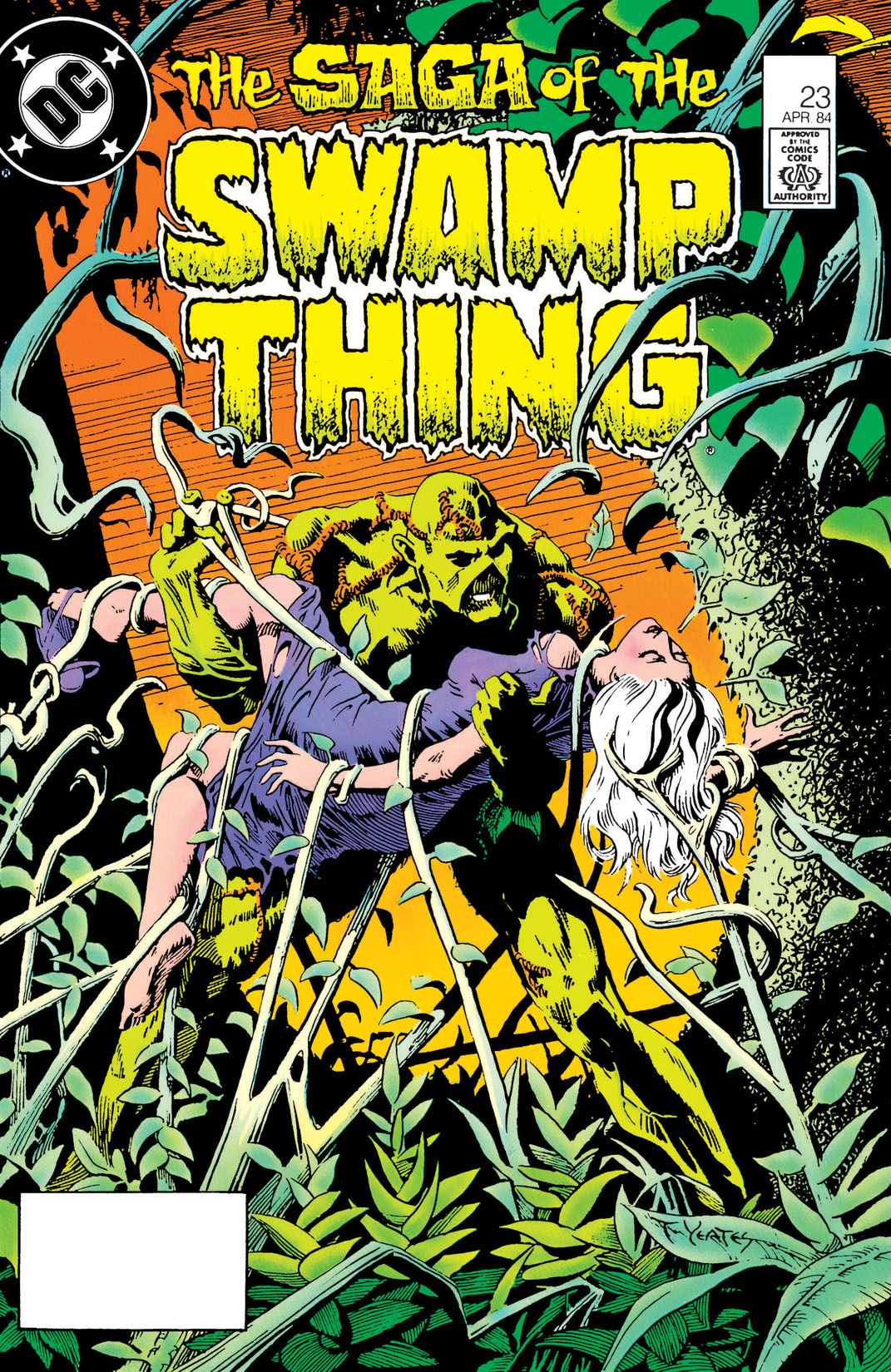 The Saga of the Swamp Thing (1982-) #23 preview images