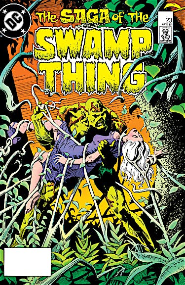 The Saga of the Swamp Thing (1982-) #23 preview images