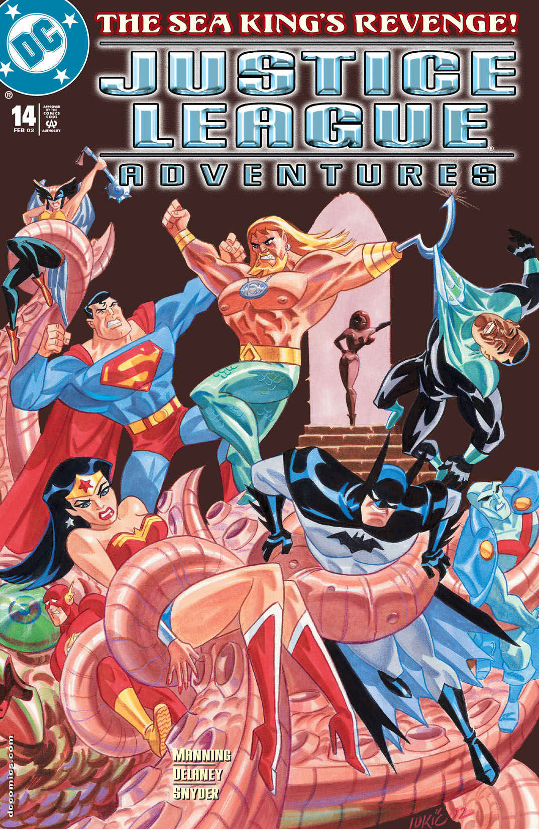 Justice League Adventures #14 preview images
