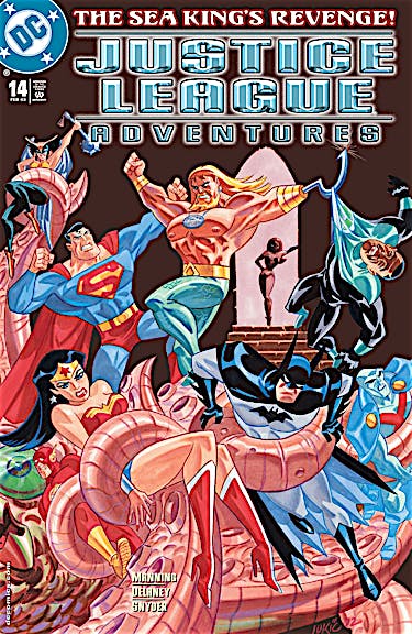 Justice League Adventures #14 preview images