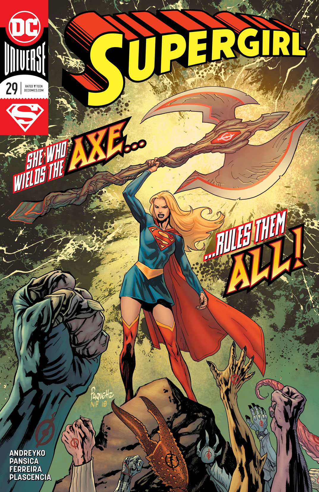 Supergirl (2016-) #29 preview images