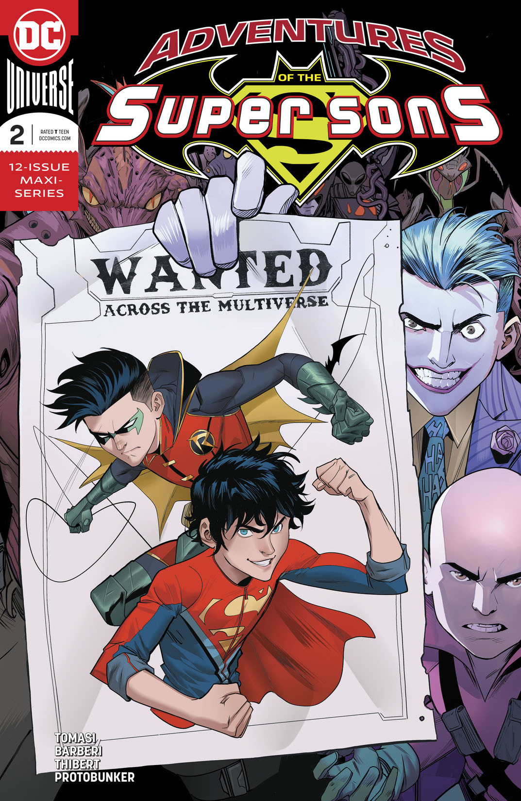 Adventures of the Super Sons #2 preview images