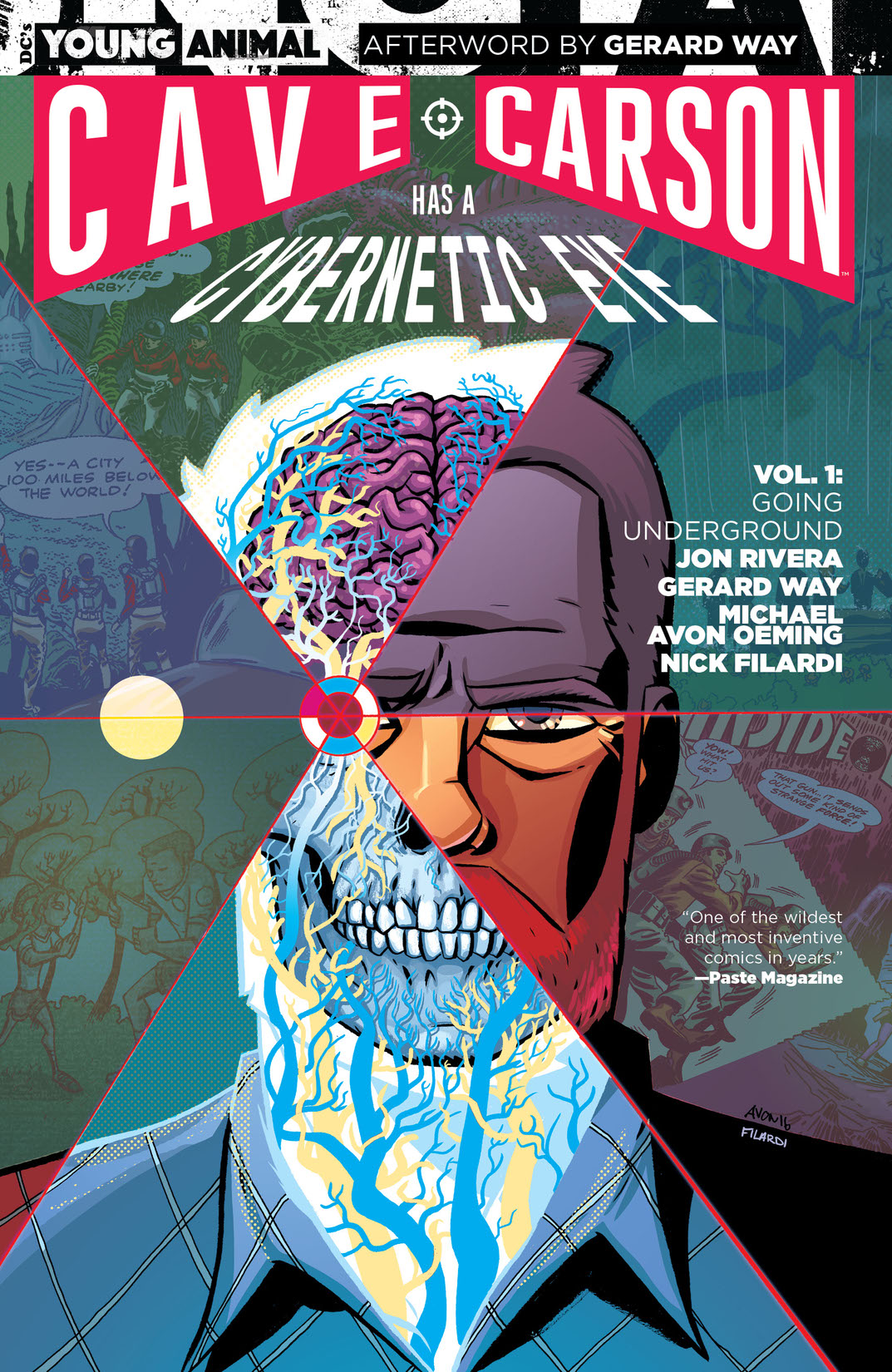 Cave Carson Has a Cybernetic Eye Vol. 1: Going Underground preview images