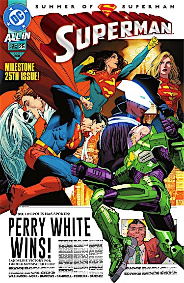 Superman #25 preview images