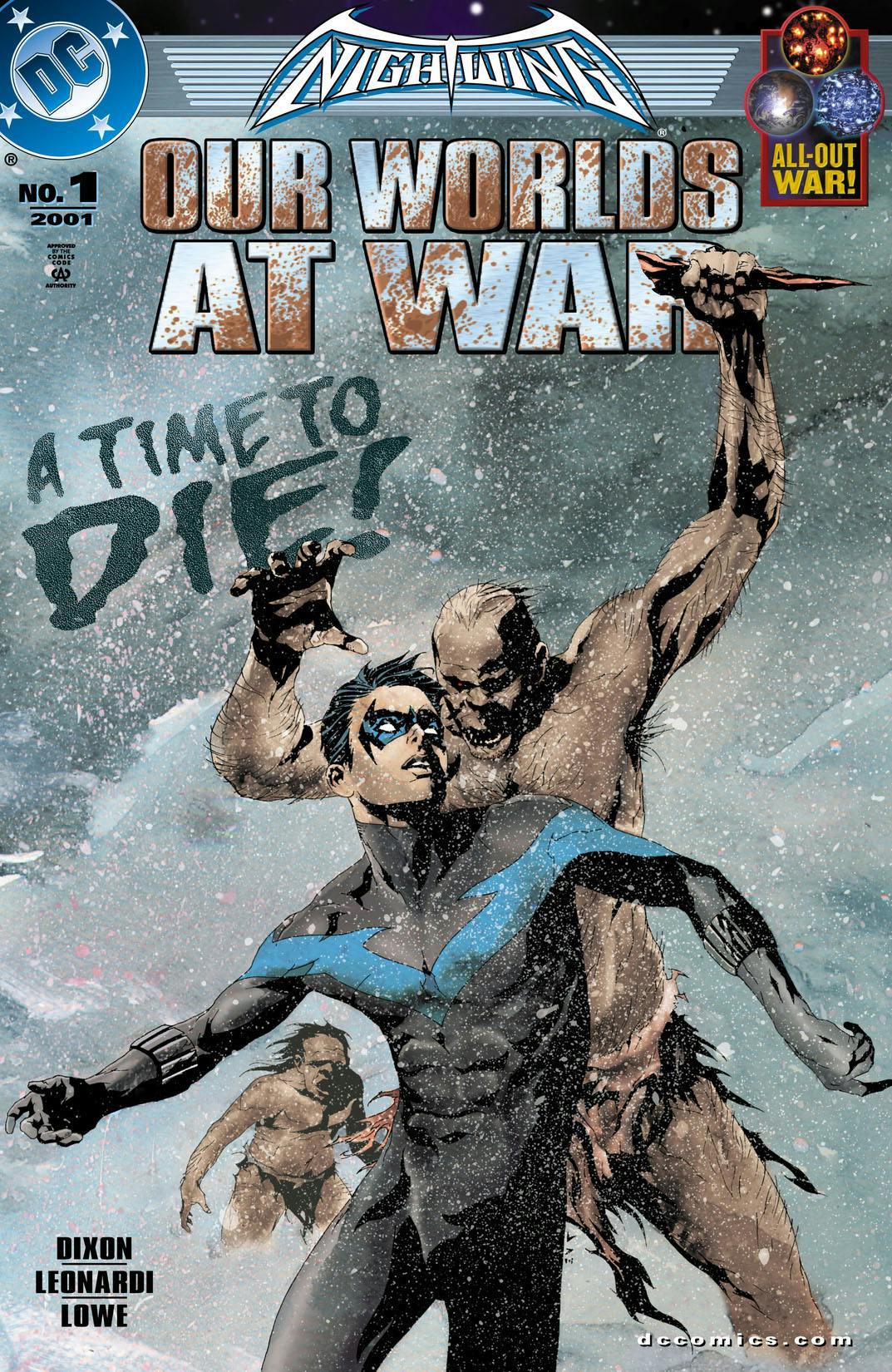 Nightwing: Our Worlds at War #1 preview images
