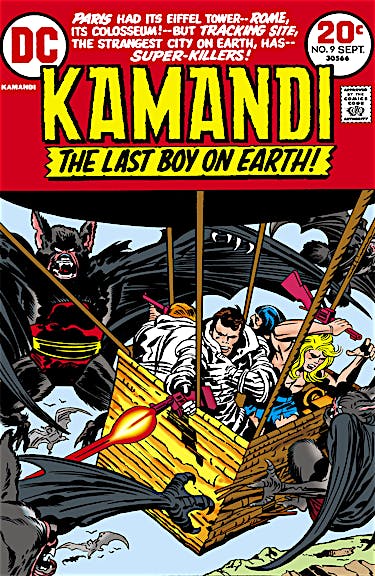 Kamandi: The Last Boy on Earth #9 preview images