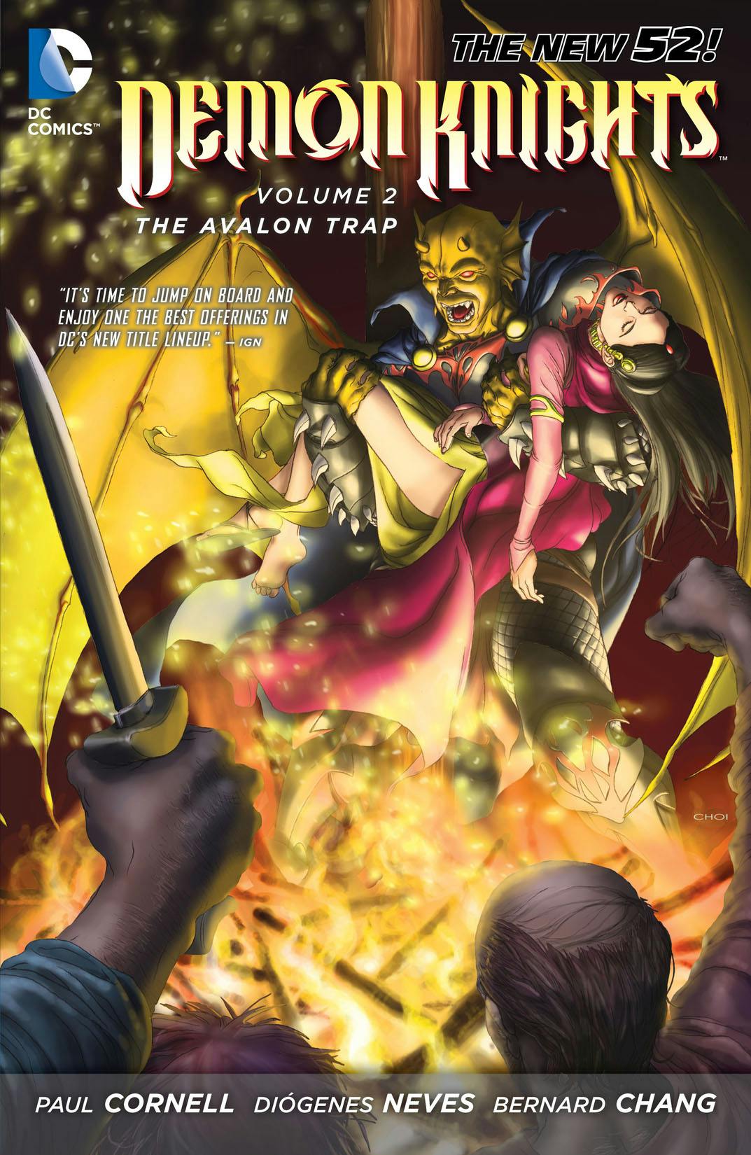 Demon Knights Vol. 2: The Avalon Trap preview images