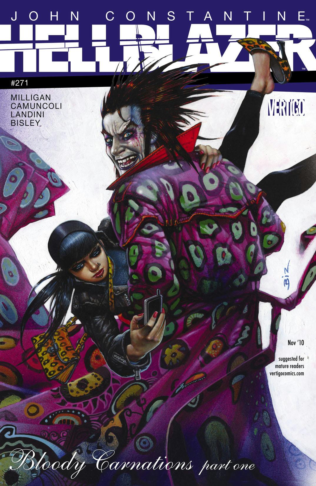 Hellblazer #271 preview images