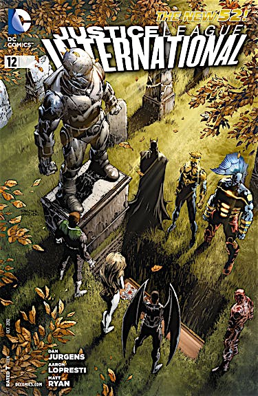 Justice League International #12 preview images