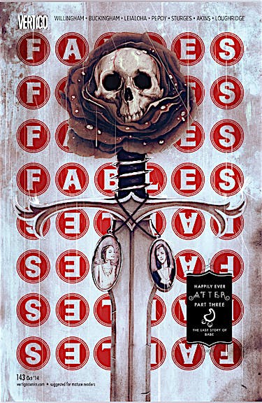 Fables #143 preview images