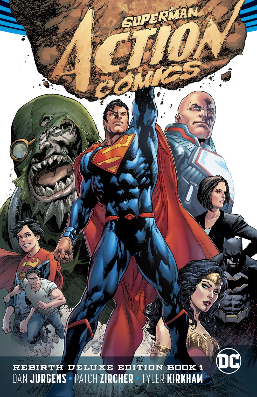 Superman - Action Comics: The Rebirth Deluxe Edition Book 1 (Rebirth) preview images