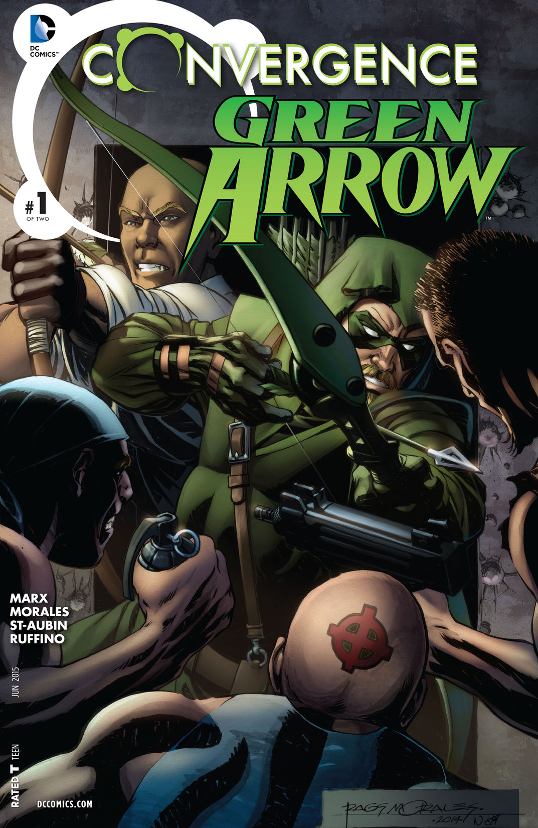 Convergence: Green Arrow #1 preview images