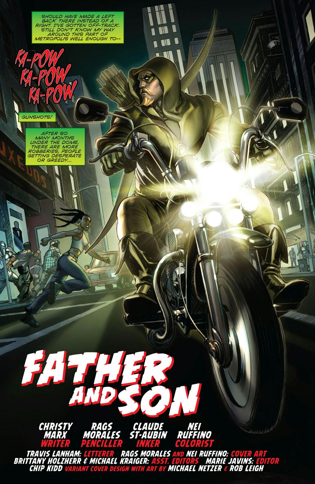 Convergence: Green Arrow series preview2