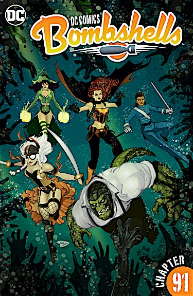 DC Comics: Bombshells #91 preview images