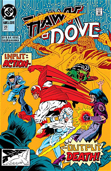 Hawk & Dove (1989-) #23 preview images