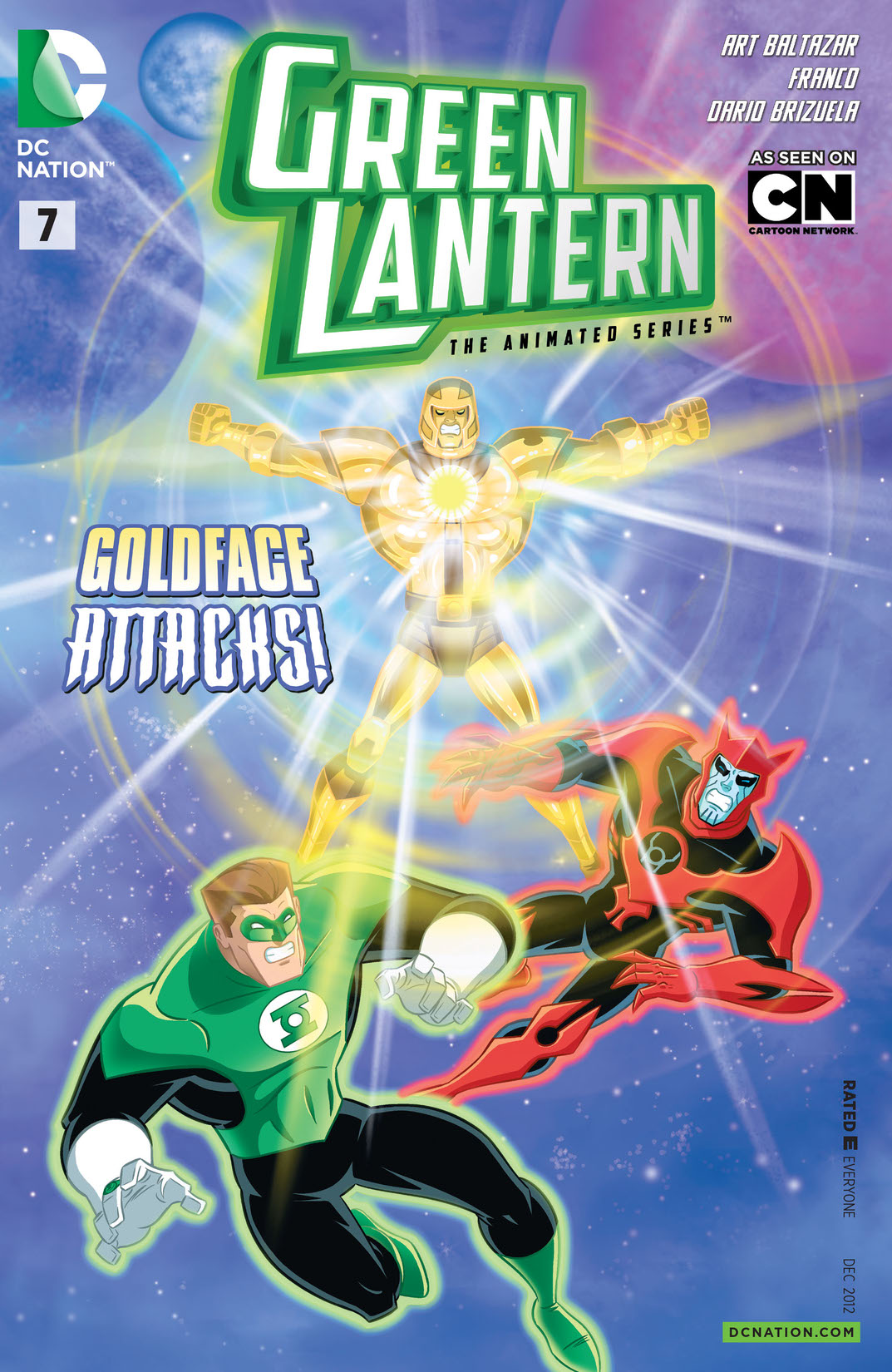 Green Lantern: The Animated Series #7 preview images