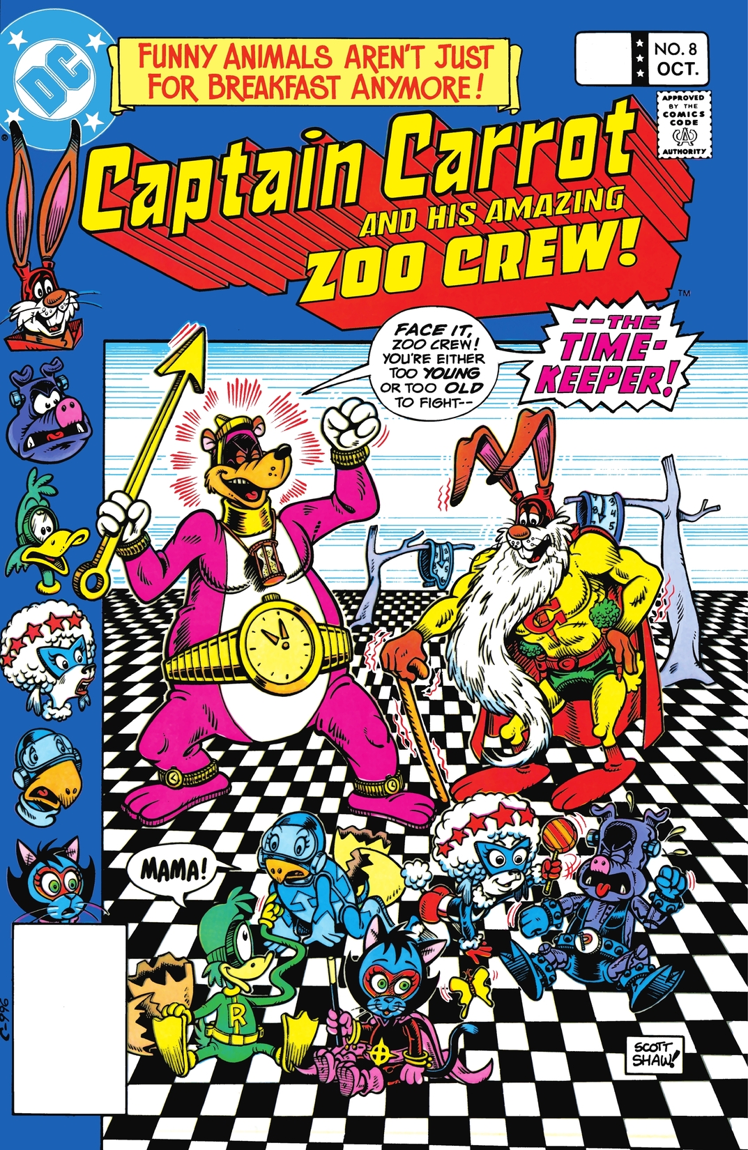 Captain Carrot and His Amazing Zoo Crew #8 preview images