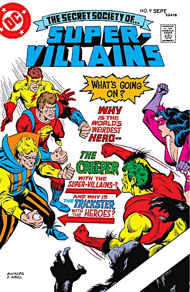 The Secret Society of Super Villains #9 preview images