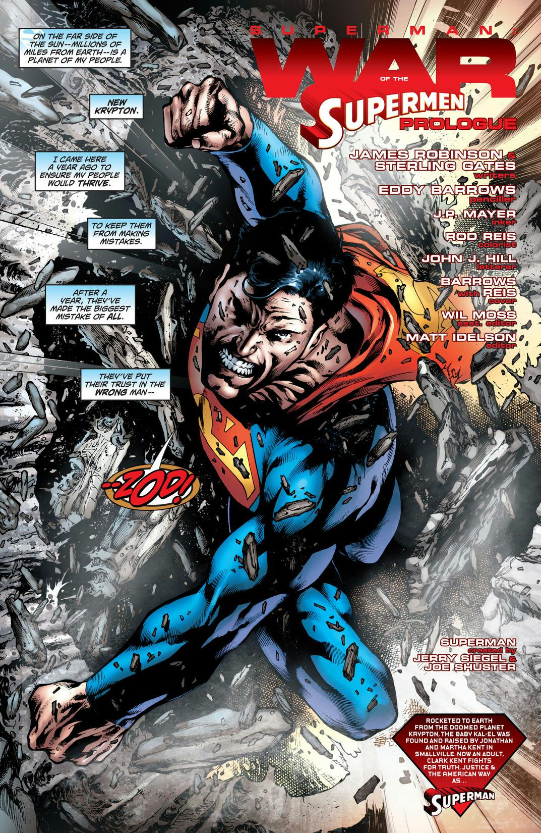 Superman: War of the Supermen series preview1