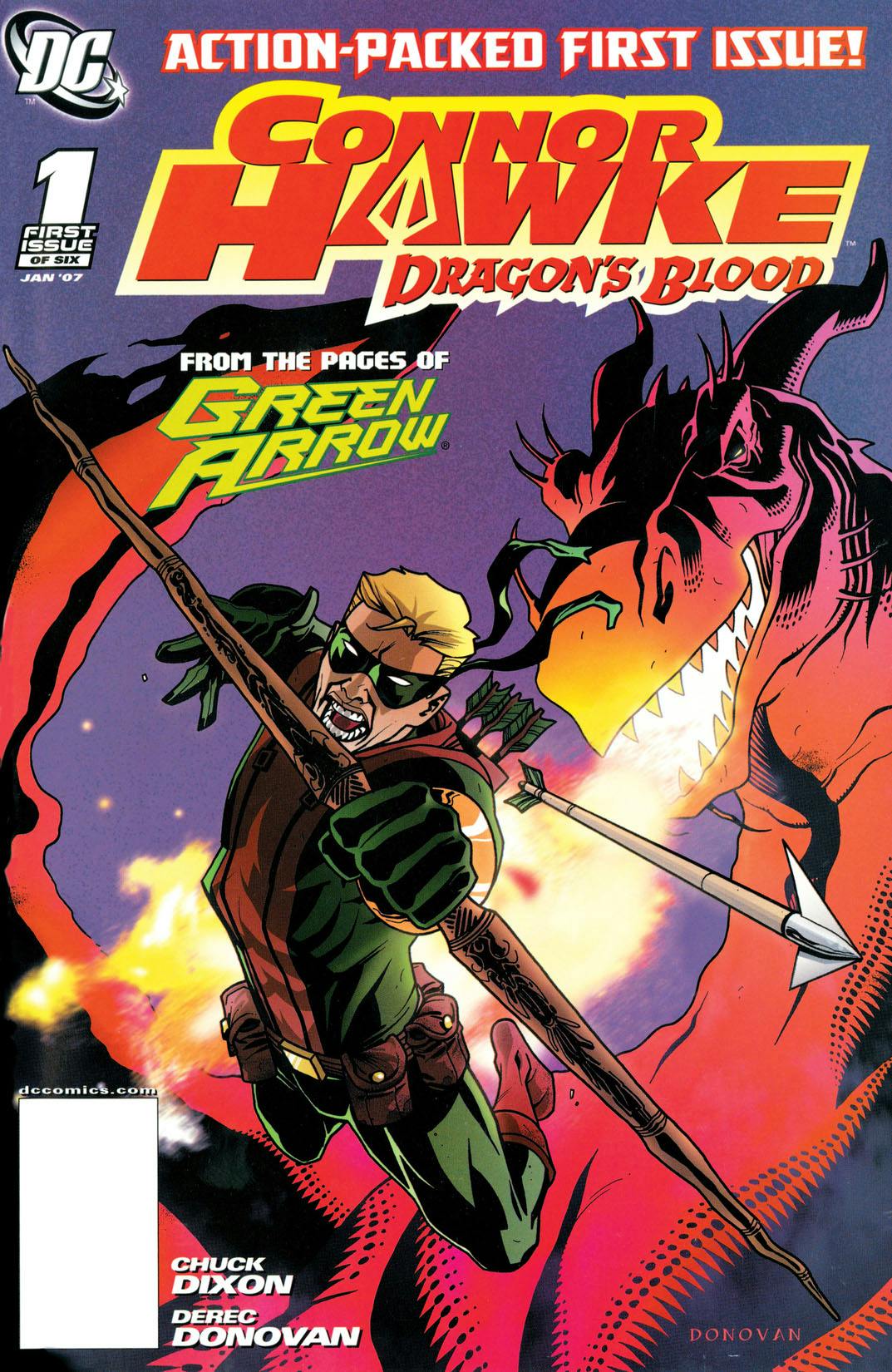 Connor Hawke: Dragon's Blood #1 preview images
