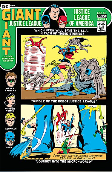 Justice League of America (1960-) #93 preview images