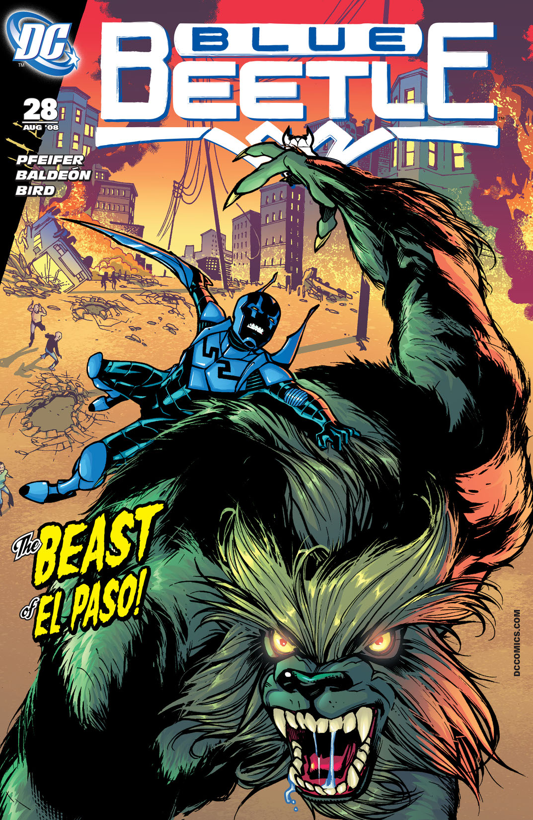 Blue Beetle (2006-) #28 preview images