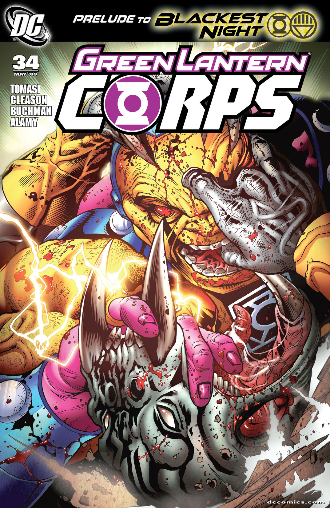 Green Lantern Corps (2006-) #34 preview images