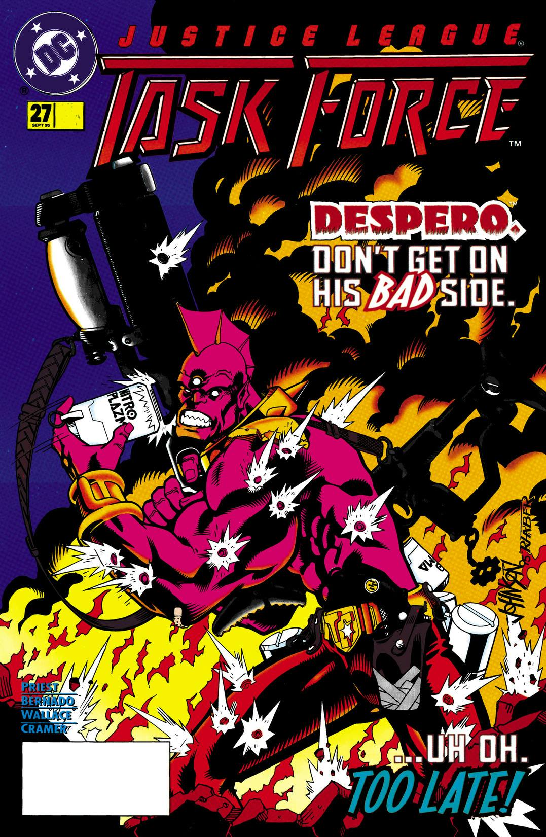 Justice League Task Force #27 preview images