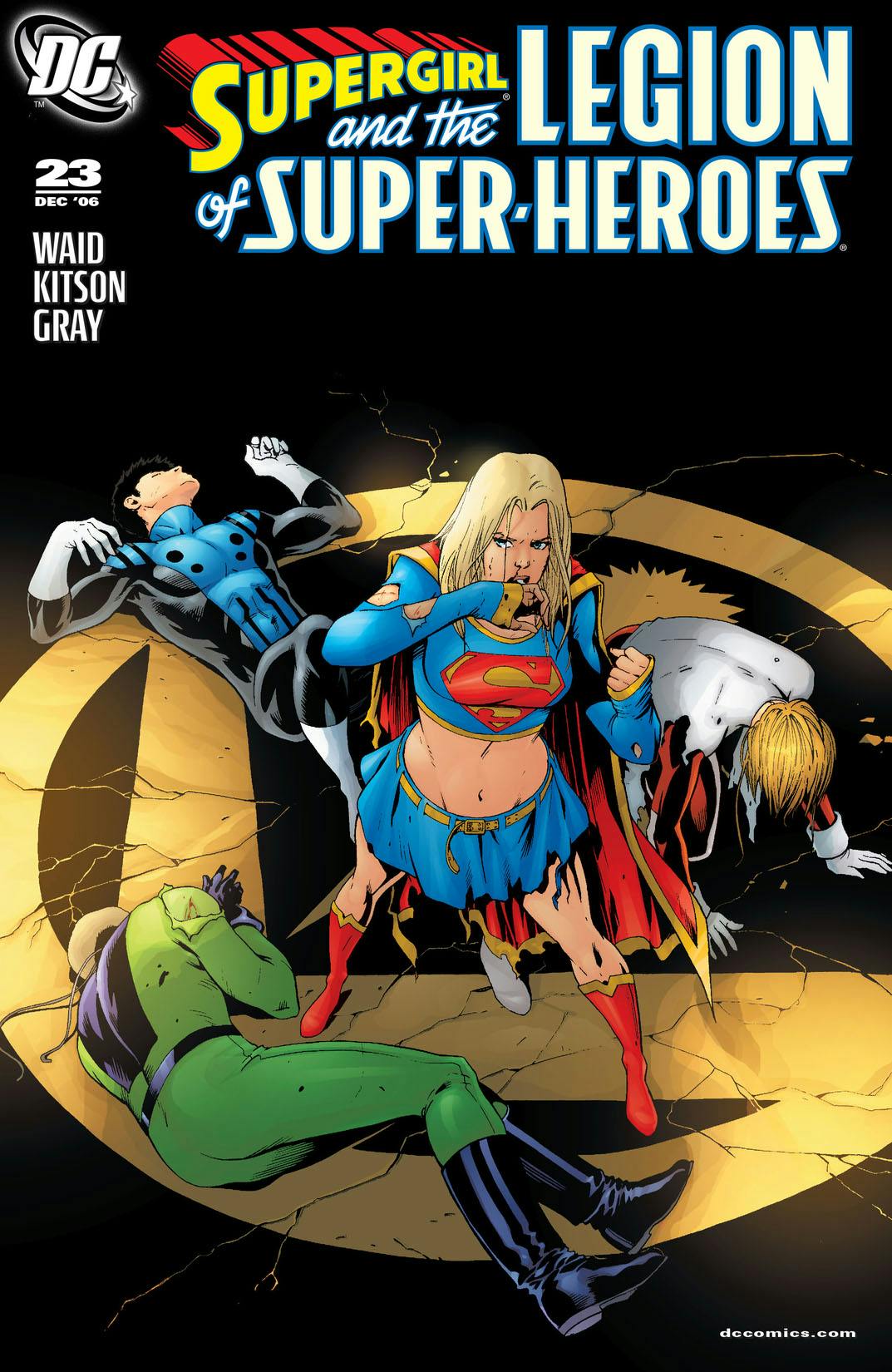 Supergirl and The Legion of Super-Heroes (2006-) #23 preview images