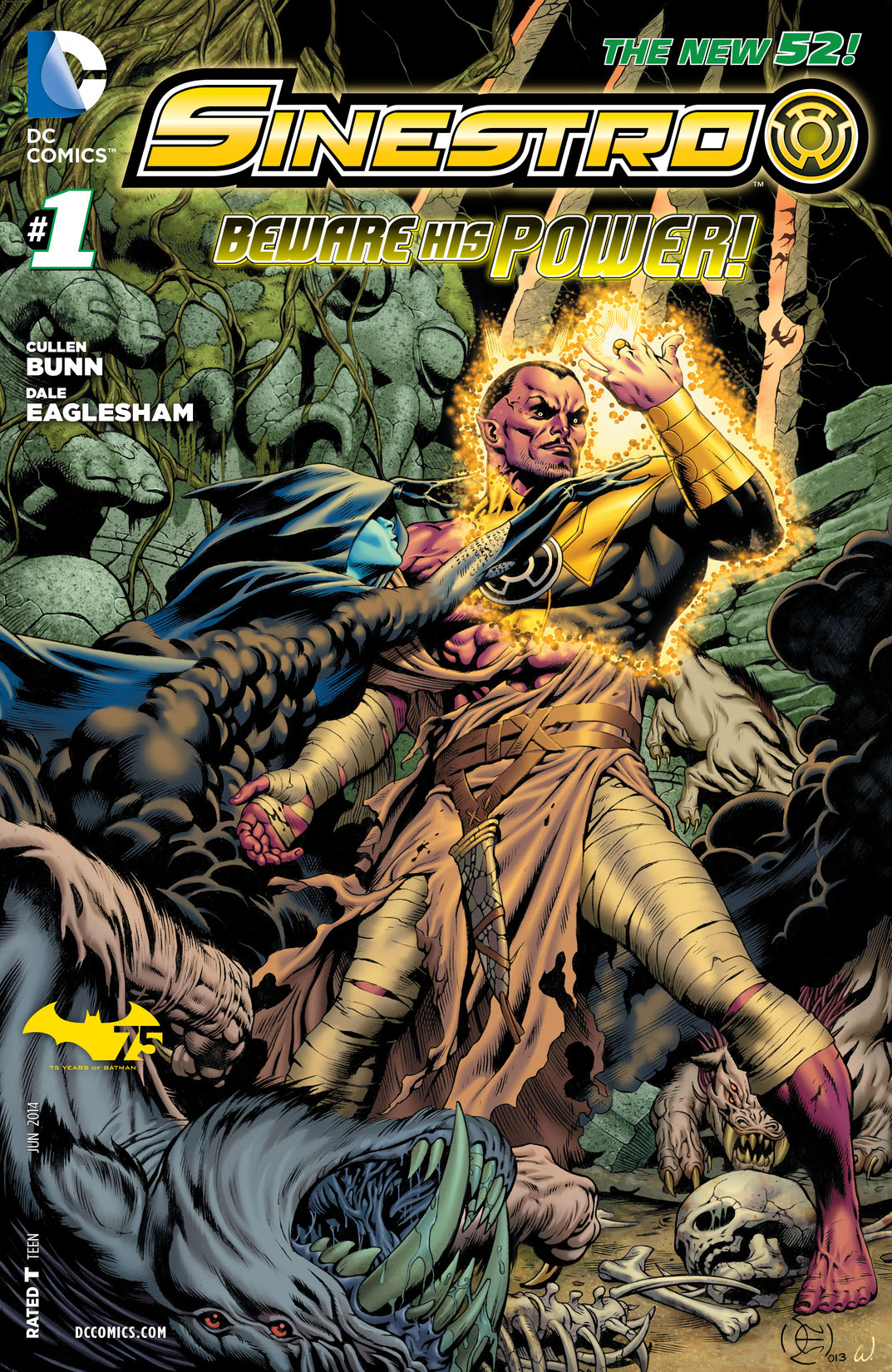 Sinestro #1 preview images