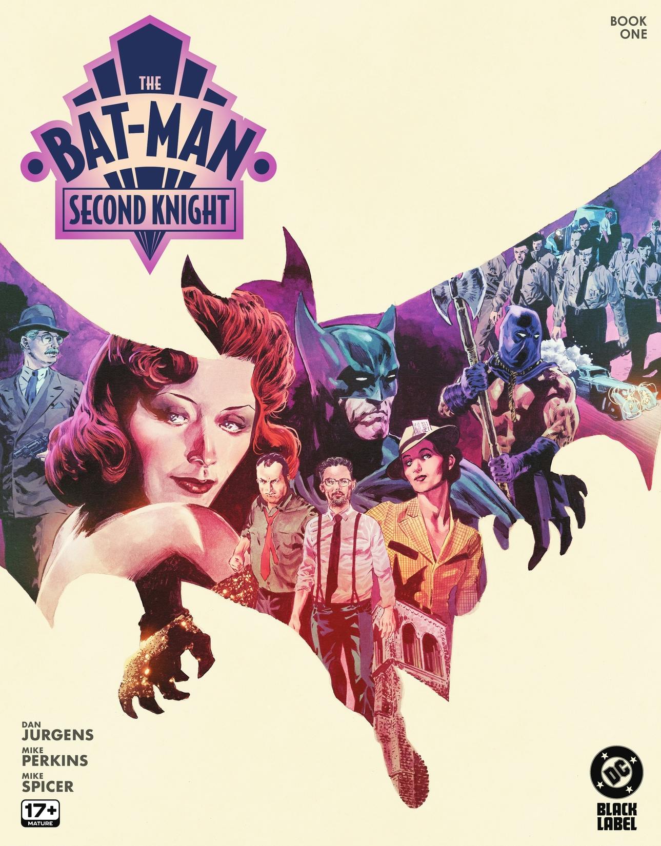 The Bat-Man: Second Knight #1 preview images