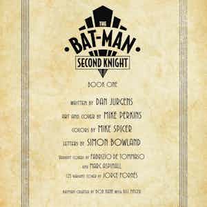 The Bat-Man: Second Knight series preview2