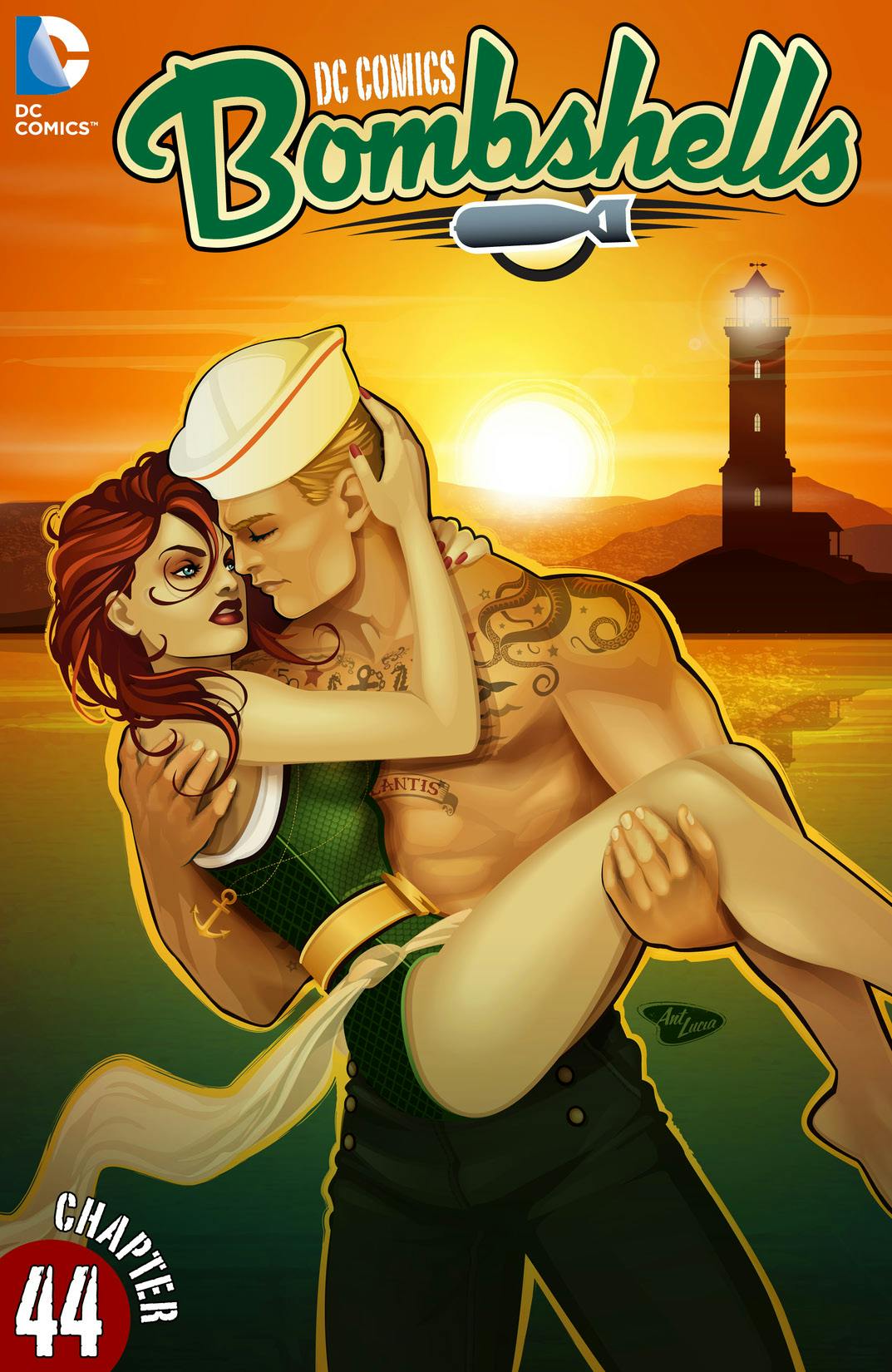 DC Comics: Bombshells #44 preview images