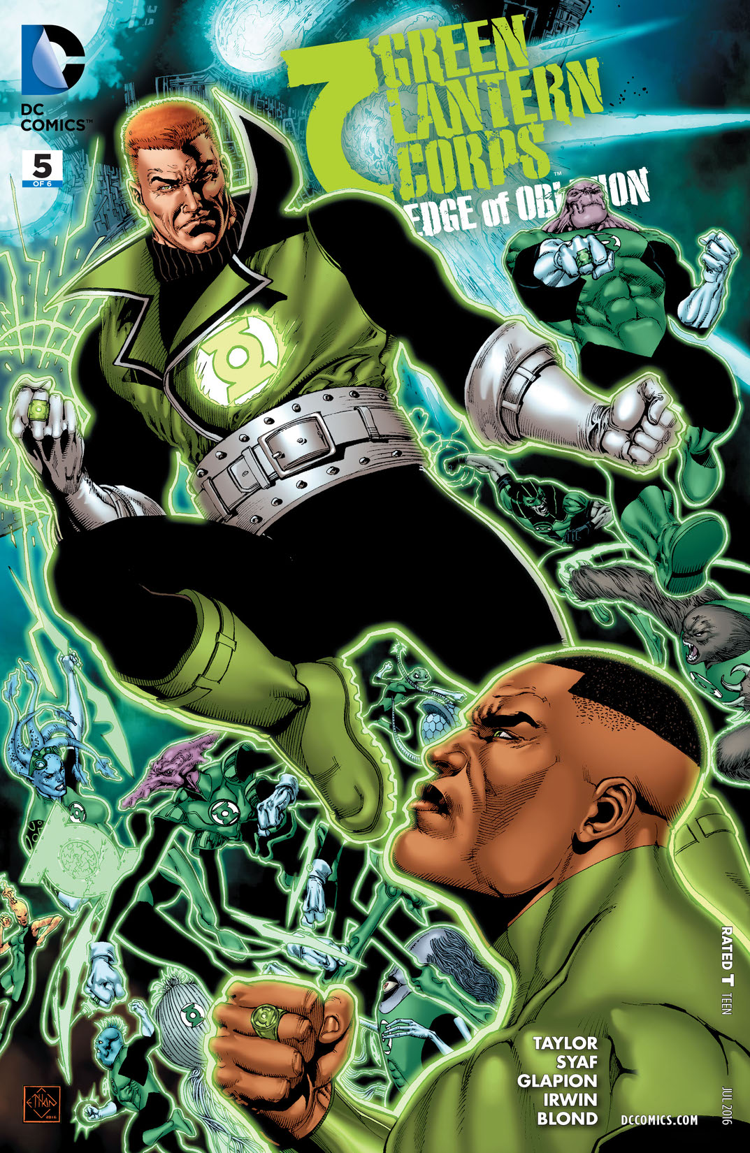 Green Lantern Corps: Edge of Oblivion #5 preview images