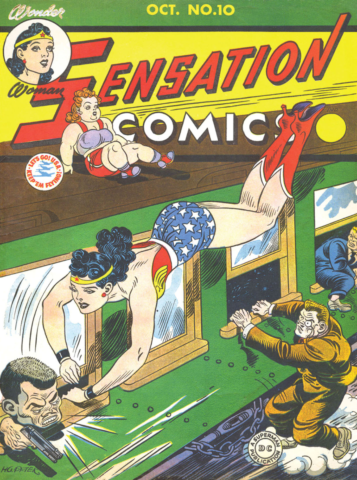 Sensation Comics #10 preview images