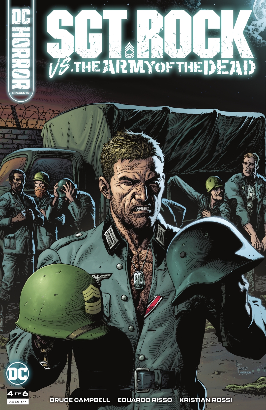 DC Horror Presents: Sgt. Rock vs. The Army of the Dead #4 preview images