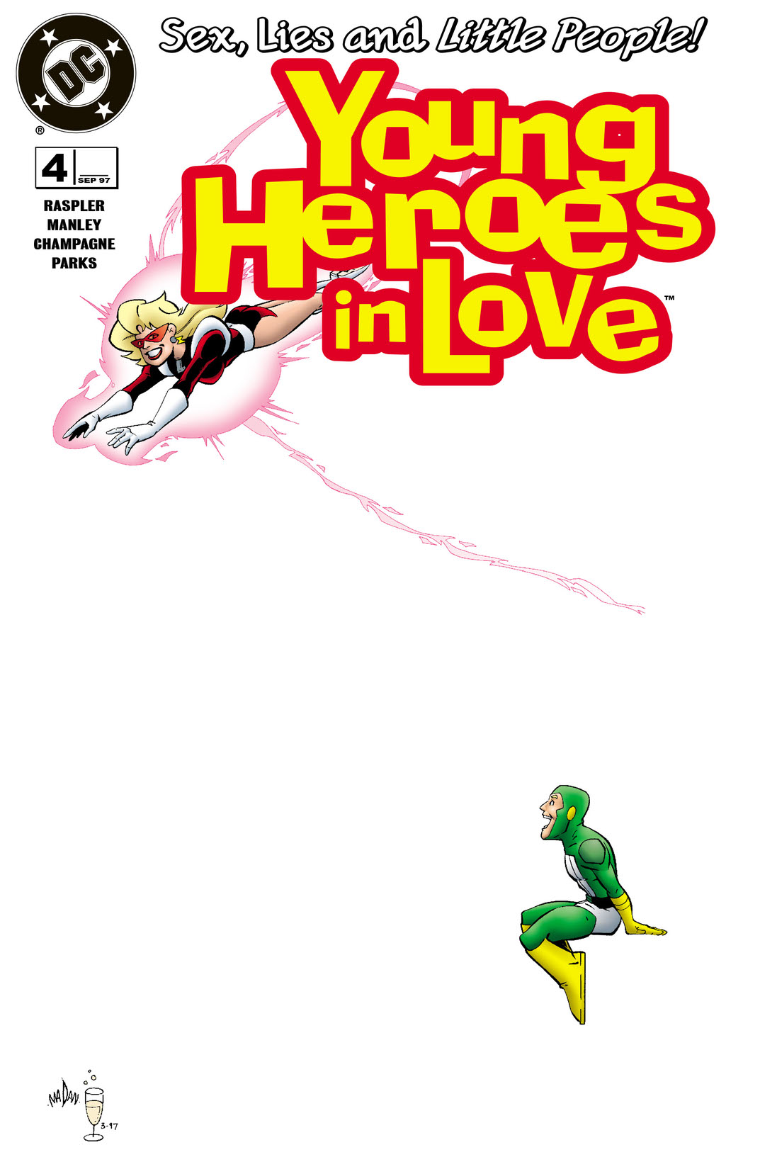 Young Heroes in Love #4 preview images