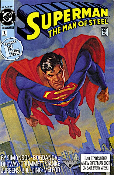 Superman: The Man of Steel #1 preview images