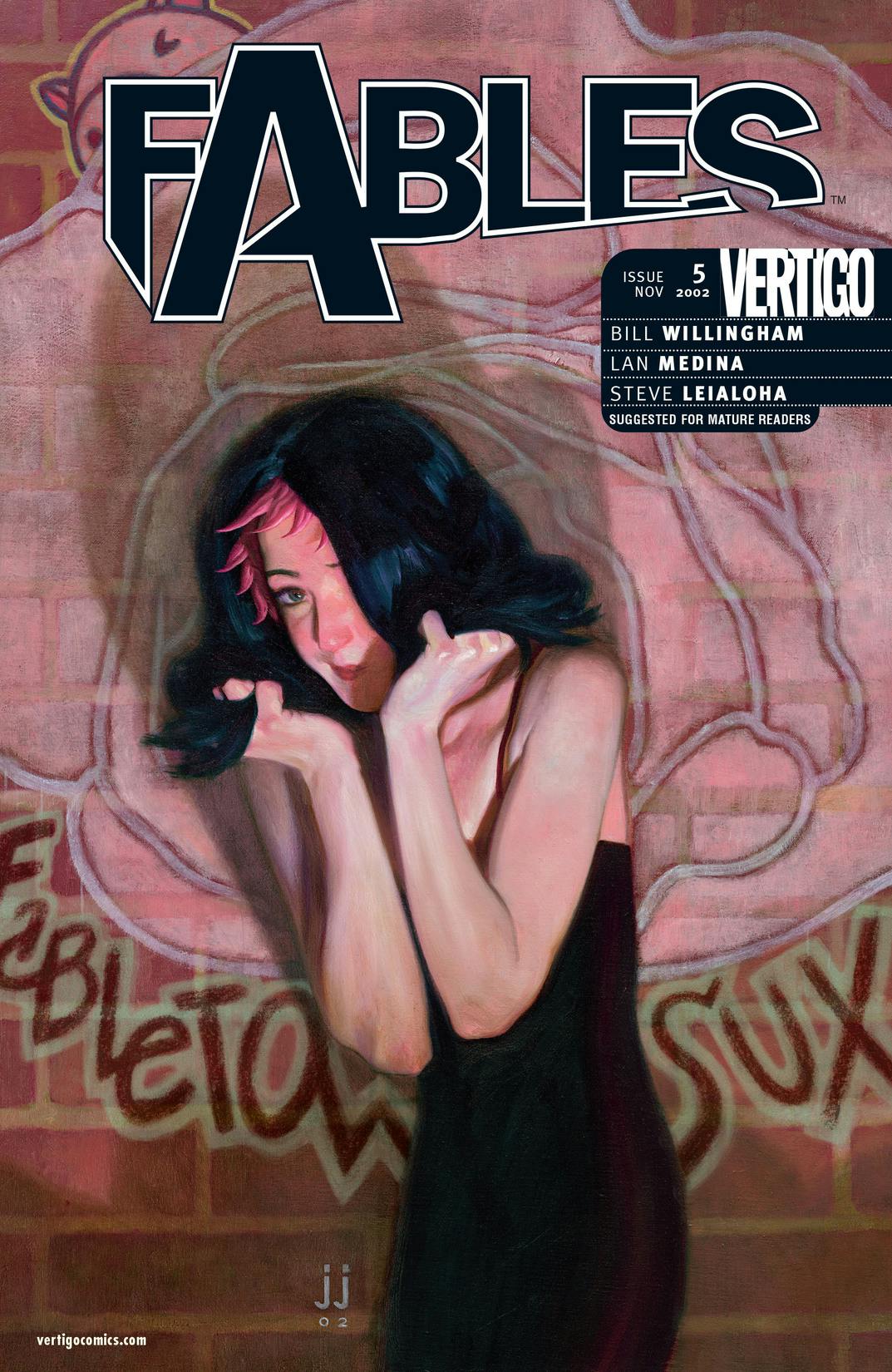 Fables #5 preview images