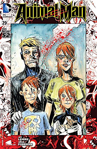 Animal Man (2011-) #29 preview images