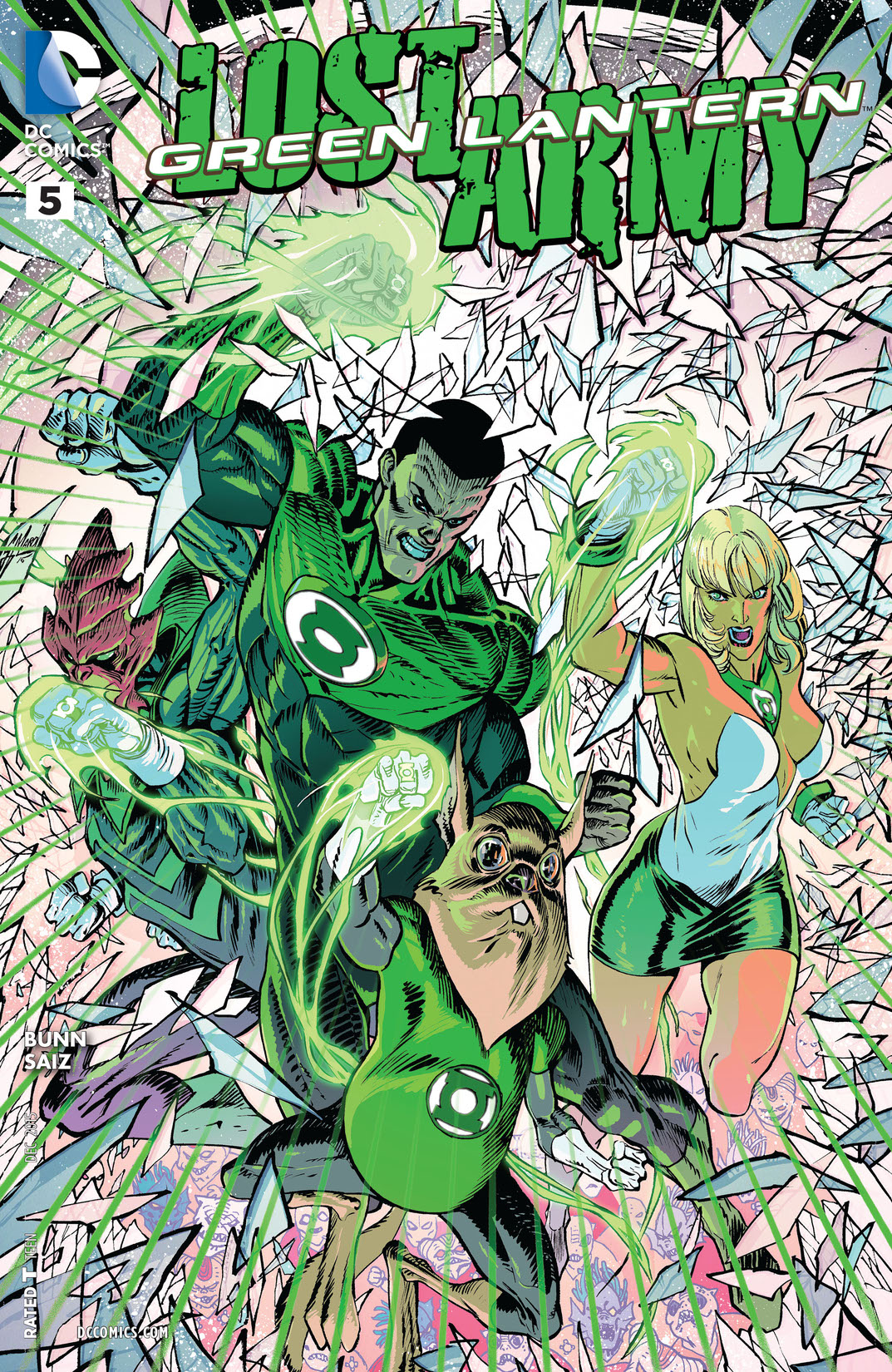 Green Lantern: Lost Army #5 preview images