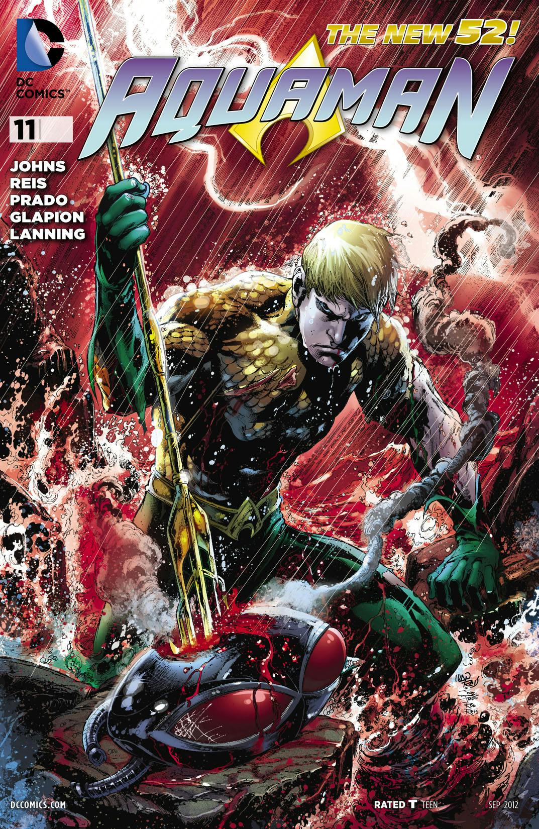 Aquaman (2011-) #11 preview images