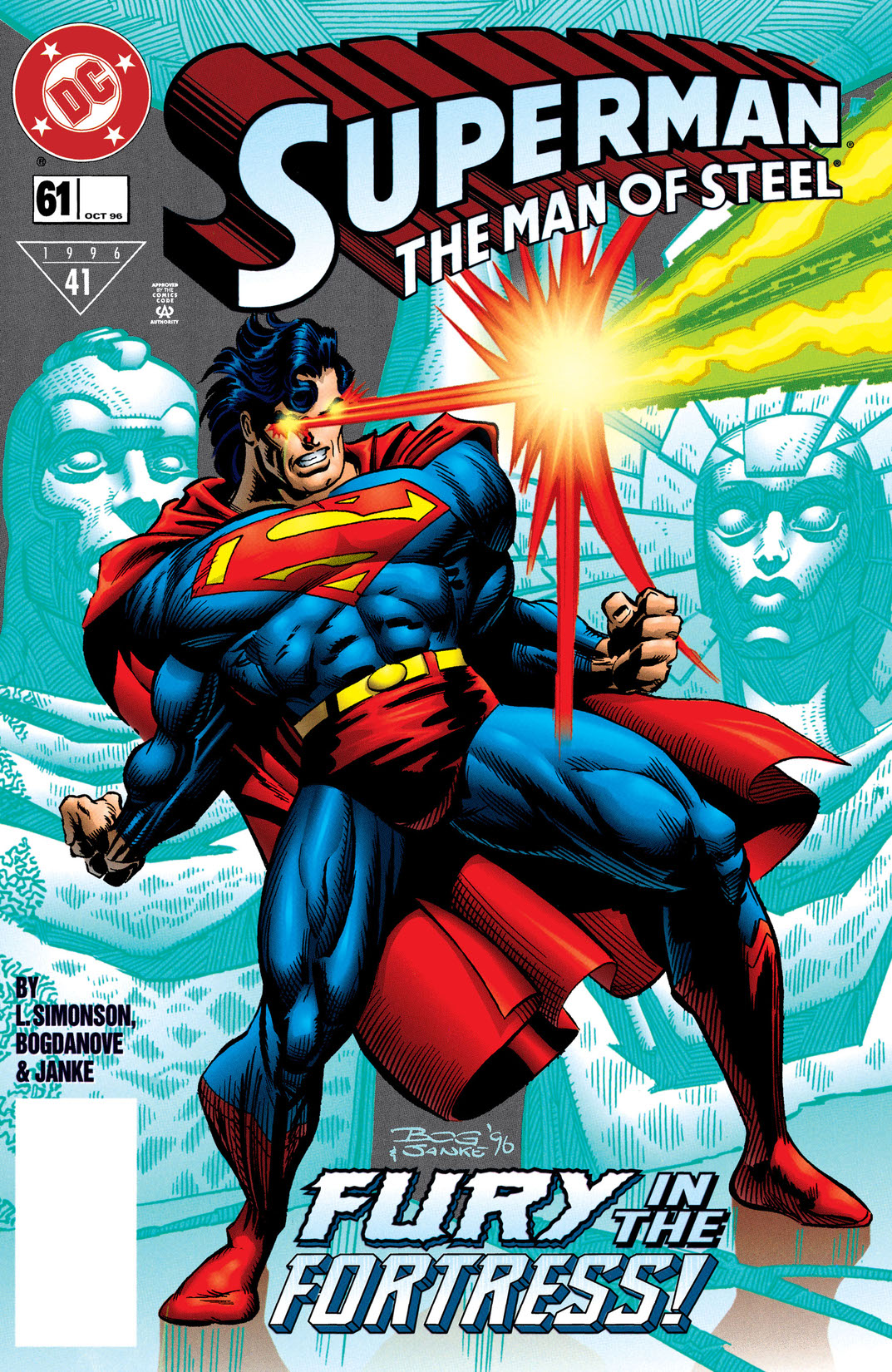 Superman: The Man of Steel #61 preview images