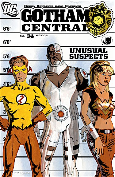 Gotham Central #34 preview images