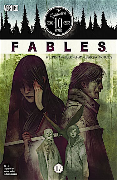 Fables #117 preview images